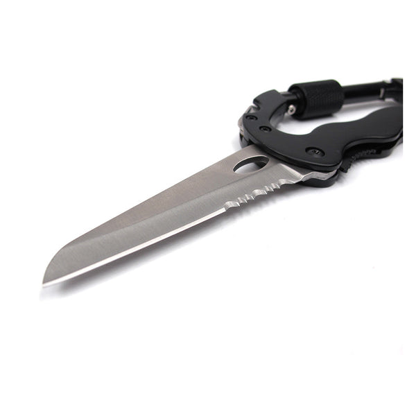 5 in 1 Outdoor Survival Carabiner Knife
