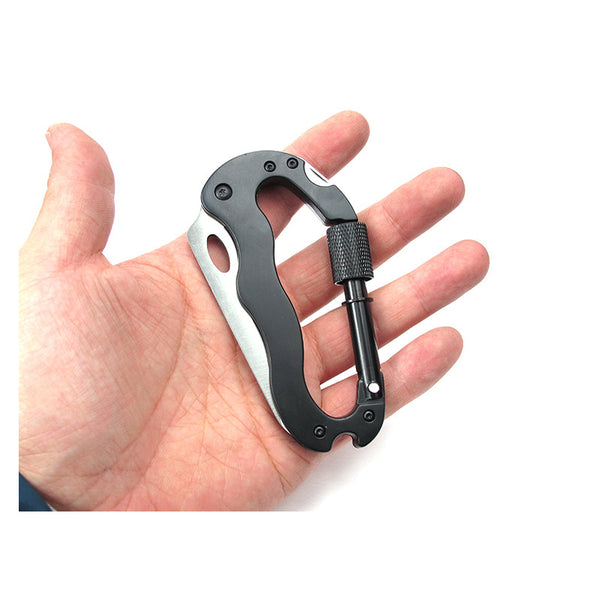 5 in 1 Outdoor Survival Carabiner Knife